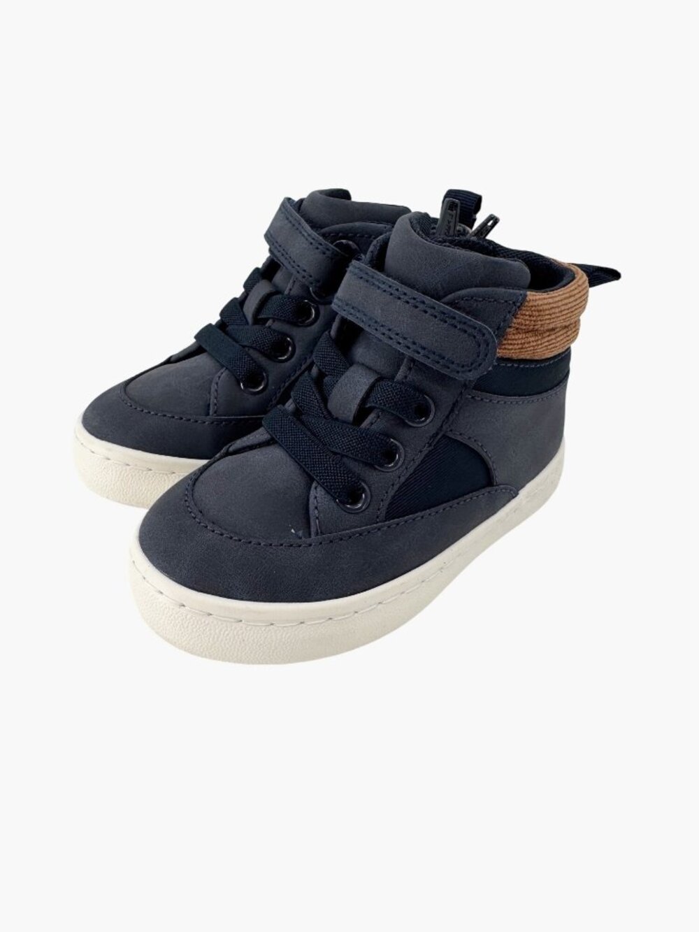 NEW Cat & Jack Toddler Aidan Sneaker Boots - Navy Blue - Size 6T